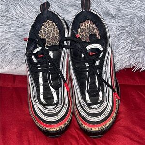 Nike Air Max 97 Black and Red Sneakers